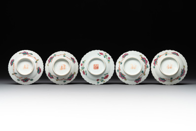 A collection of 16 Chinese famille rose wares for the Straits or Peranakan market, 19th C.