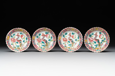 A collection of 16 Chinese famille rose wares for the Straits or Peranakan market, 19th C.