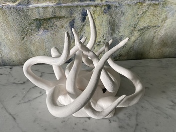 Inge Demoen: 'Points of interest', sculptuur in porselein