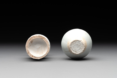 A collection of 14 Chinese ding-type and white-glazed wares, Song/Ming