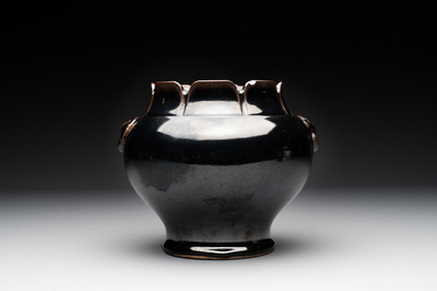 A collection of four Chinese monochrome-glazed ware, Kangxi and Qianlong mark, 19/20th C.