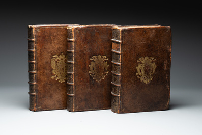Chronyke van Vlaenderen, a chronicle of Flanders in three volumes, Flanders, 1726-1736