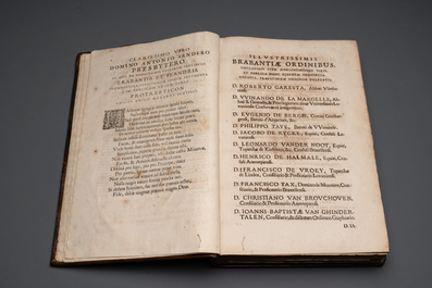 Chorographia sacra Brabantiae, Antonius Sanderus, Flanders, dated 1659