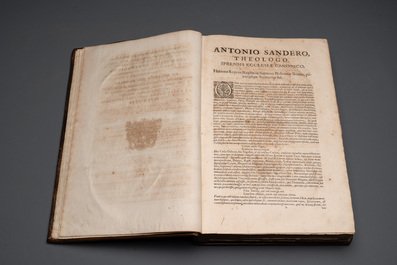 Chorographia sacra Brabantiae, Antonius Sanderus, Flanders, dated 1659