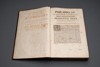 Chorographia sacra Brabantiae, Antonius Sanderus, Flanders, dated 1659