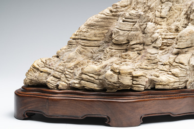 A Chinese 'unknown type' of scholar's rock, Henan province, Ming