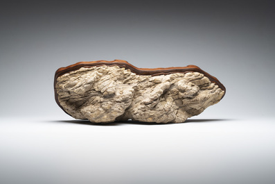 A Chinese 'unknown type' of scholar's rock, Henan province, Ming