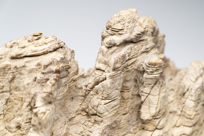 A Chinese 'unknown type' of scholar's rock, Henan province, Ming