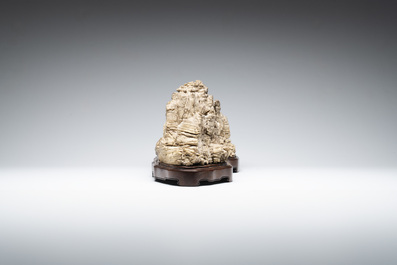 A Chinese 'unknown type' of scholar's rock, Henan province, Ming