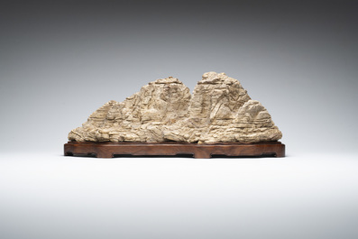 A Chinese 'unknown type' of scholar's rock, Henan province, Ming