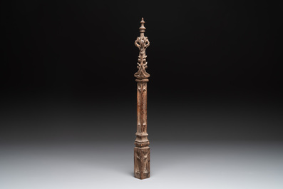 Eight Gothic wooden carvings, France and Flanders, 15th C.