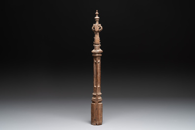 Eight Gothic wooden carvings, France and Flanders, 15th C.