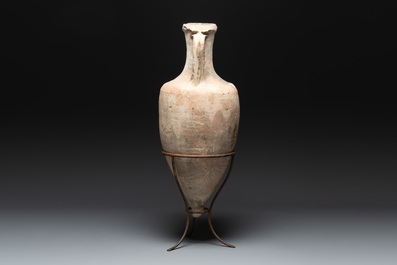 A Roman terracotta wine or oil transport amphora, 1st C. B.C.