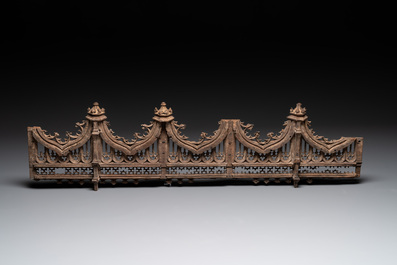 Eight Gothic wooden carvings, France and Flanders, 15th C.