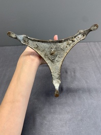 Four bronze candle holders, Flanders and/or France, 16th C. and later