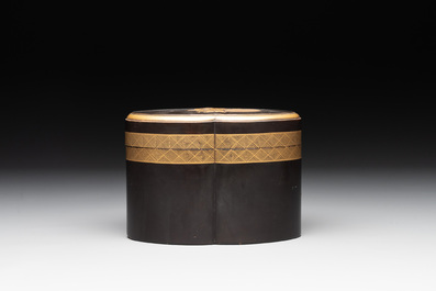 Ten various Japanese lacquerwares, Meiji, 19th C.