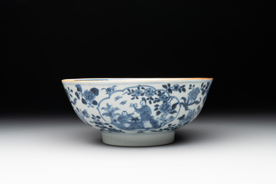 A collection of 17 Chinese blue and white wares, Kangxi/Qianlong