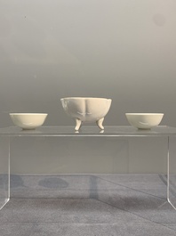Seven Chinese Dehua blanc de Chine wares, 18th C. and later