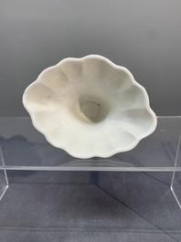 Seven Chinese Dehua blanc de Chine wares, 18th C. and later