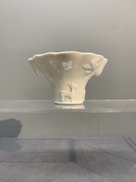 Seven Chinese Dehua blanc de Chine wares, 18th C. and later