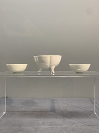 Seven Chinese Dehua blanc de Chine wares, 18th C. and later