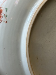 A pair of Chinese famille verte 'Xi Xiang Ji' dishes, Kangxi