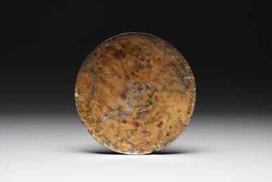 L&eacute;onard Limosin (1505-1577) and workshop: A rare enamel plaque with the portrait of the Roman Emperor Caesar, Limoges, ca. 1550