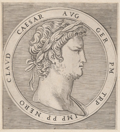 L&eacute;onard Limosin (1505-1577) and workshop: A rare enamel plaque with the portrait of the Roman Emperor Nero, Limoges, ca. 1550