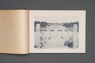 A photo album with sights and landmarks of Beijing 北京名胜, 20th C.