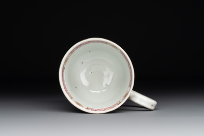 12 Chinese famille rose tea wares, Yongzheng and later