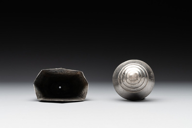 A varied collection of eight silver betel chewing utensils, Southeast Asia, 19/20th C.