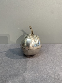 A varied collection of eight silver betel chewing utensils, Southeast Asia, 19/20th C.