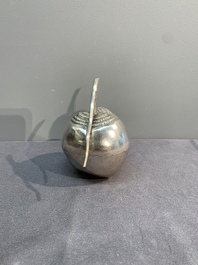 A varied collection of eight silver betel chewing utensils, Southeast Asia, 19/20th C.