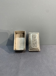 A varied collection of eight silver betel chewing utensils, Southeast Asia, 19/20th C.
