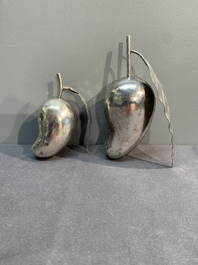 A varied collection of eight silver betel chewing utensils, Southeast Asia, 19/20th C.