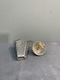 A varied collection of eight silver betel chewing utensils, Southeast Asia, 19/20th C.