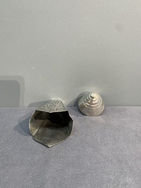 A varied collection of eight silver betel chewing utensils, Southeast Asia, 19/20th C.
