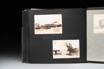 A photo album documenting the Huanggutun incident, prominent figures of China and sights of Beijing in the early 20th C., dated 1928