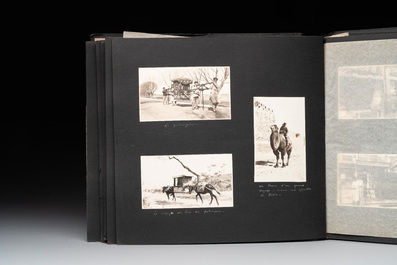 A photo album documenting the Huanggutun incident, prominent figures of China and sights of Beijing in the early 20th C., dated 1928