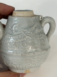 A collection of 14 Chinese ding-type and white-glazed wares, Song/Ming