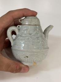 A collection of 14 Chinese ding-type and white-glazed wares, Song/Ming