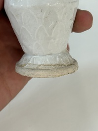 A collection of 14 Chinese ding-type and white-glazed wares, Song/Ming