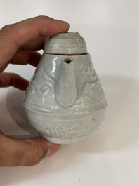 A collection of 14 Chinese ding-type and white-glazed wares, Song/Ming