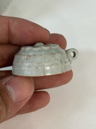 A collection of 14 Chinese ding-type and white-glazed wares, Song/Ming