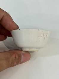 A collection of 14 Chinese ding-type and white-glazed wares, Song/Ming