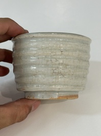 A collection of 14 Chinese ding-type and white-glazed wares, Song/Ming