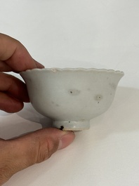 A collection of 14 Chinese ding-type and white-glazed wares, Song/Ming