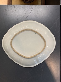 A Chinese Canton famille rose 62-piece Scottish market Ormiston armorial tea service, 19th C.