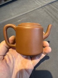 A collection of 20 Chinese Yixing stoneware teapots, 20th C.