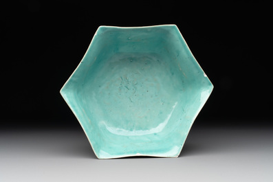 Two Chinese famille rose 'dragon' bowls, Tongzhi mark and of the period